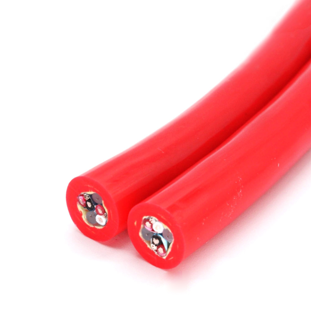 GG Adaptabilité aux températures extrêmes Câble en caoutchouc de silicone