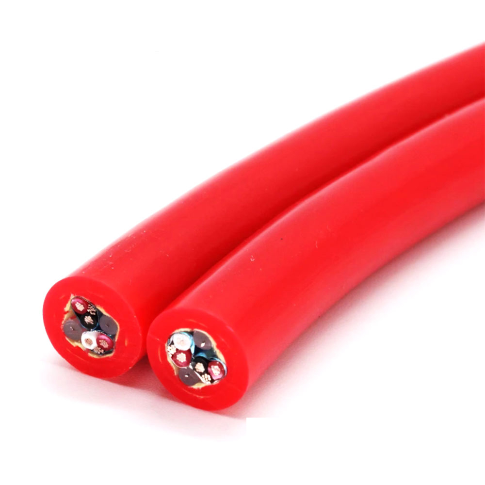 GG Adaptabilité aux températures extrêmes Câble en caoutchouc de silicone