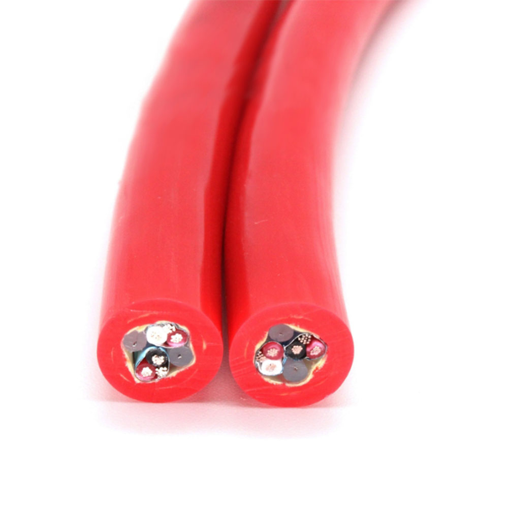 GG Adaptabilité aux températures extrêmes Câble en caoutchouc de silicone