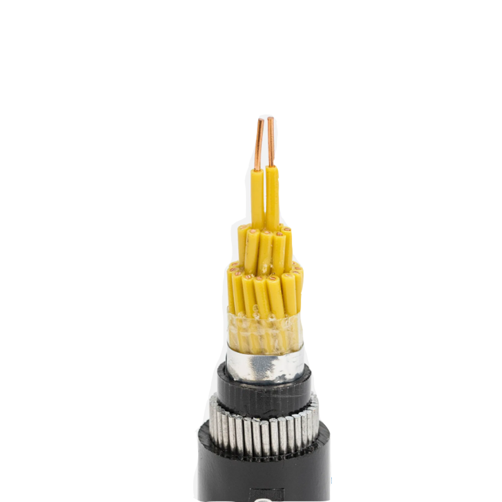 Câble de commande ignifuge à forte protection mécanique ZR-KYJV22