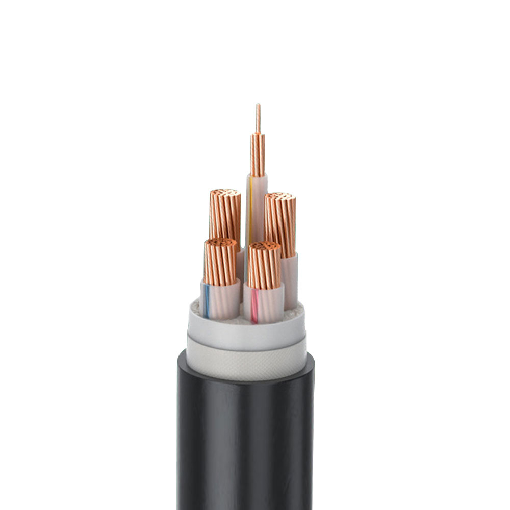 Câble d'alimentation isolé et gainé de PVC de protection mécanique VV22
