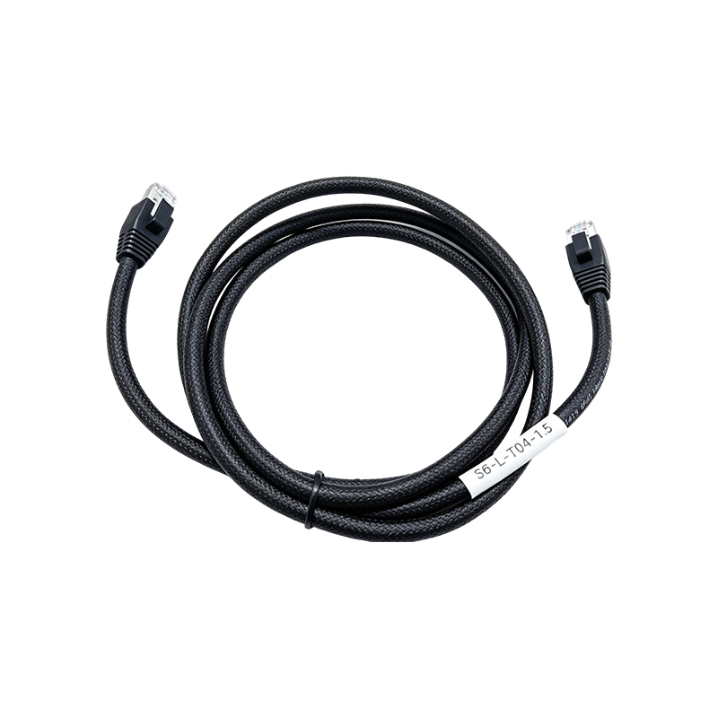 Câble Ethernet industriel blindé tressé S6-L-T04-1.5