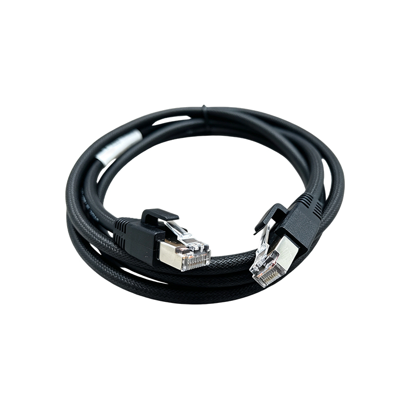 Câble Ethernet industriel blindé tressé S6-L-T04-1.5